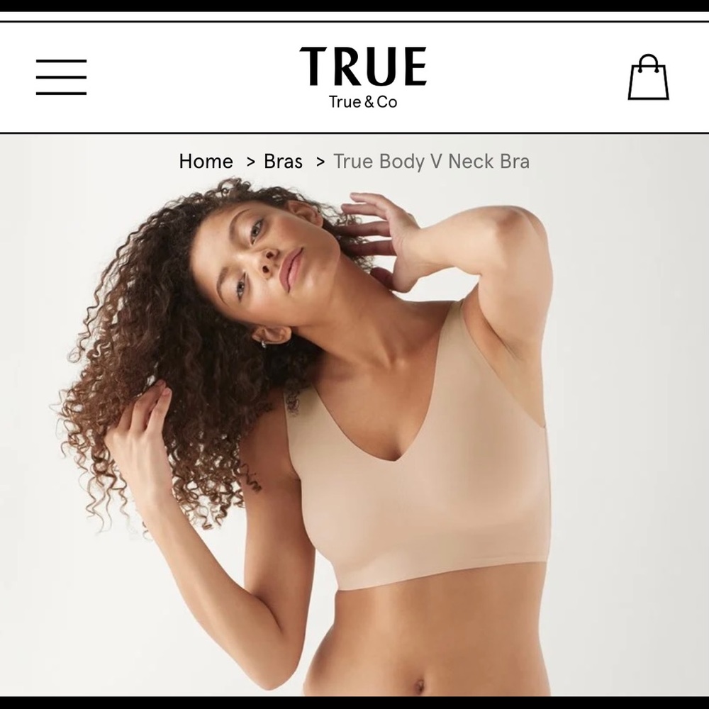 True Body V Neck bras